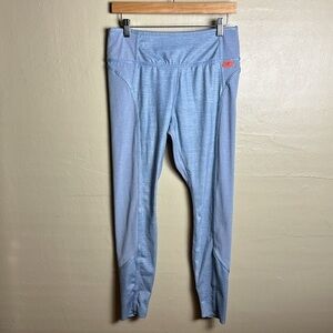 Nike One Luxe Training Womens Leggings Size Large Gray/blue Color